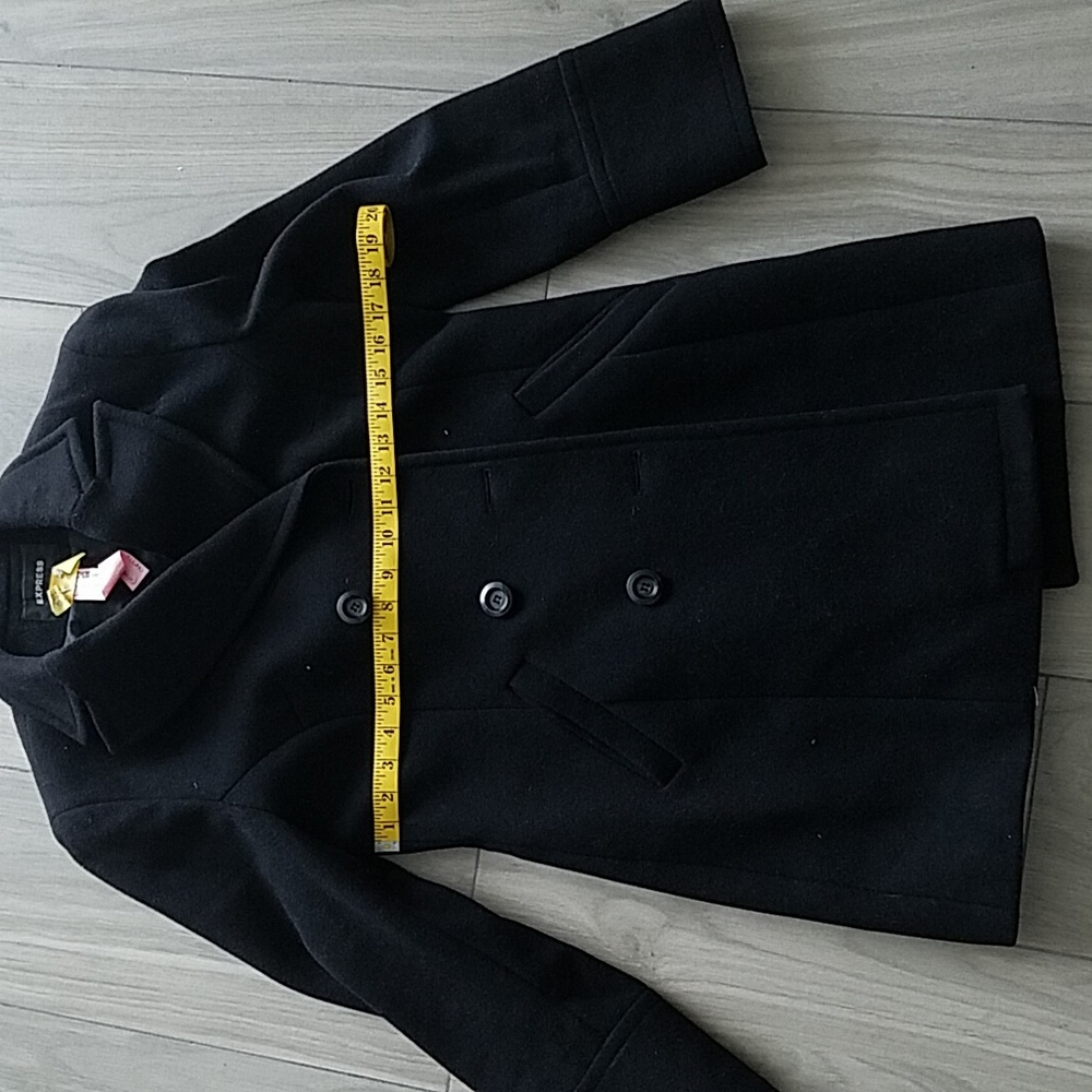 EUC Express wool blend coat M 5/6 - Picture 9 of 11